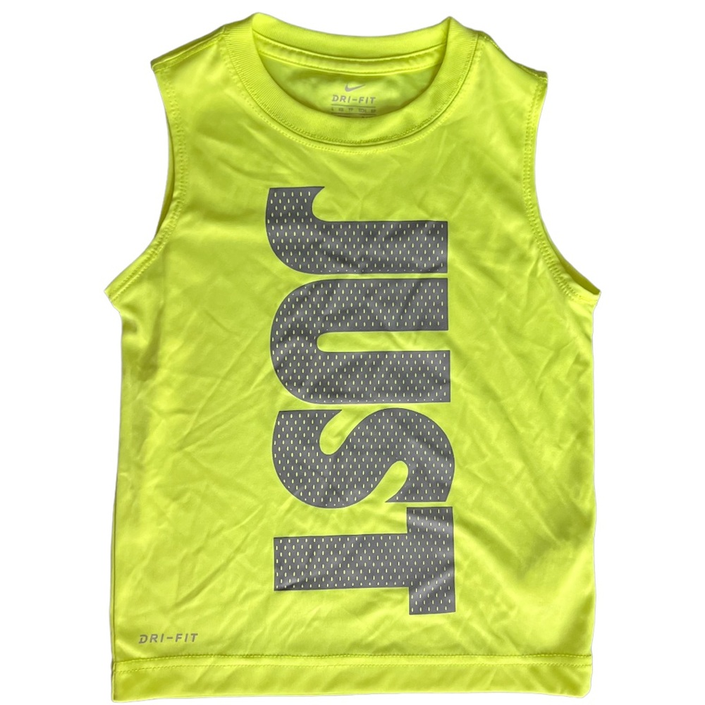 Nike Dri-Fit Just Do It Toddler Boy Tank Top Shirt XS